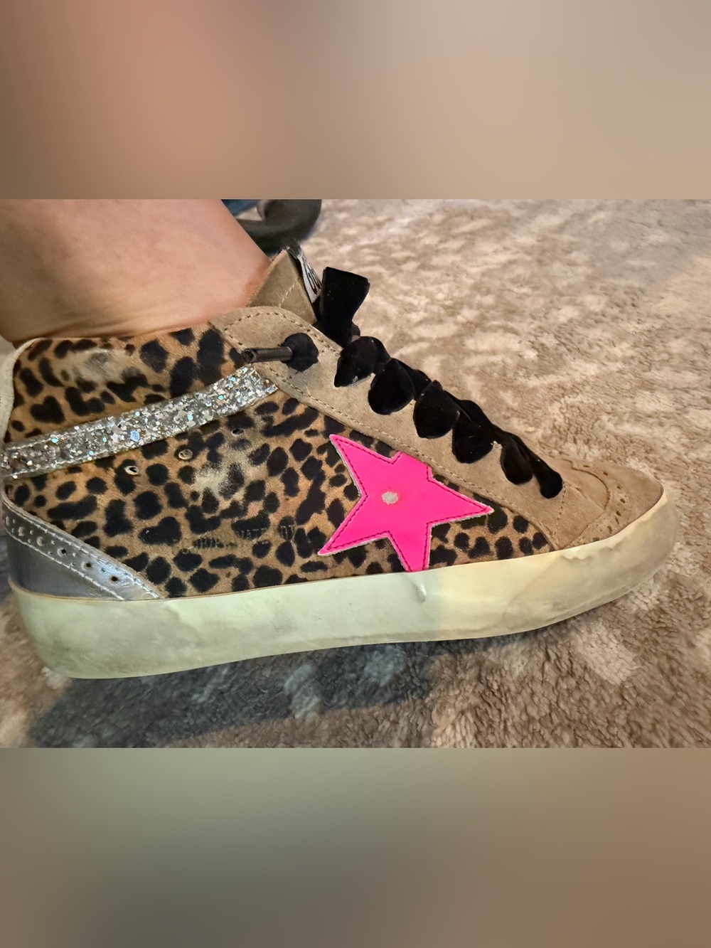 Authentic Limited Edition Golden Goose Mid Stars